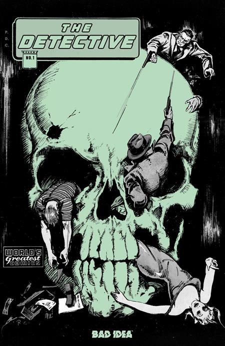 DETECTIVE #1 (OF 2) COVER F GUS RICCA OLD MASTERS GLOW IN THE DARK VARIANT
