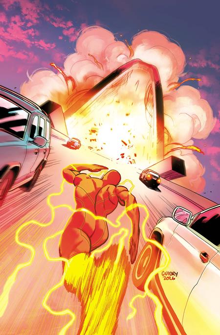 FLASH #38 COVER A GAVIN GUIDRY