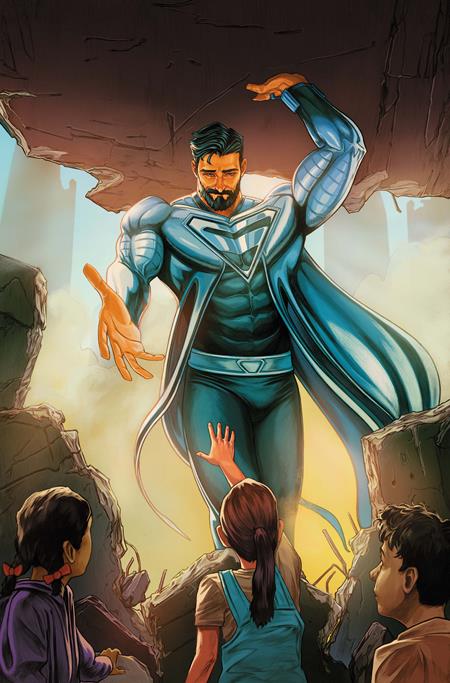 SUPERMAN FATHER OF TOMORROW #6 (OF 6) COVER C NIMIT MALAVIA CARD STOCK VARIANT