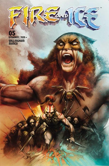 FIRE AND ICE #5 COVER B LEONARDO MANCO VARIANT