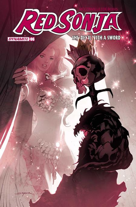 RED SONJA SHE DEVIL WITH A SWORD #6 COVER A STUART SAYGER
