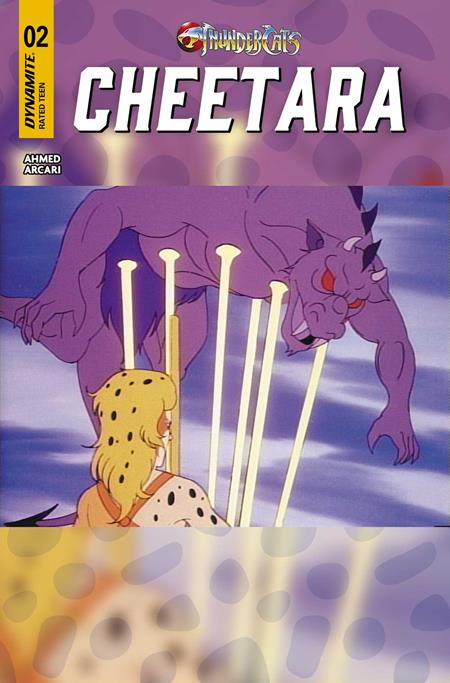 THUNDERCATS CHEETARA #2 COVER E ANIMATION ART VARIANT