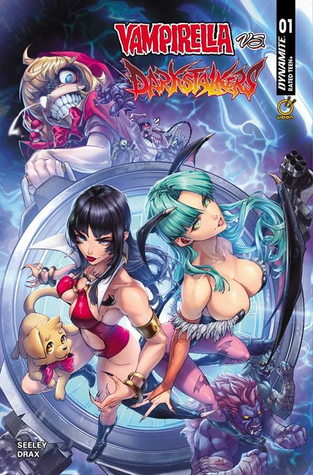 VAMPIRELLA VS DARKSTALKERS SPECIAL #1 (ONE SHOT) COVER A DRAX