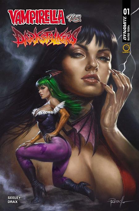 VAMPIRELLA VS DARKSTALKERS SPECIAL #1 (ONE SHOT) COVER B LUCIO PARRILLO VARIANT
