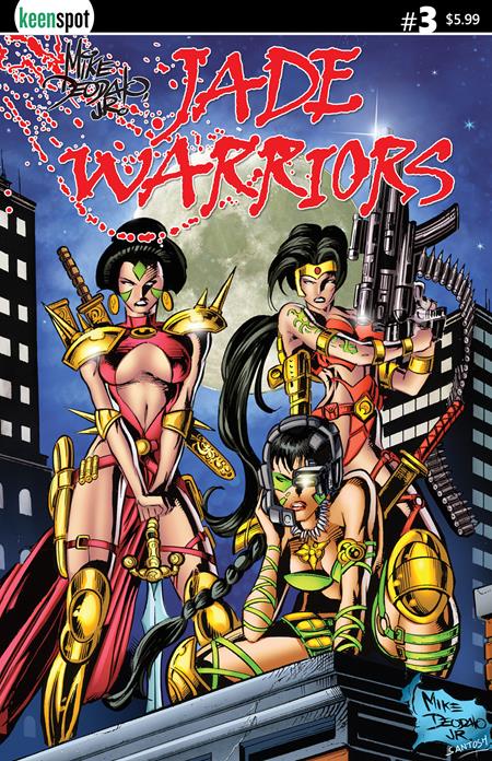 JADE WARRIORS #3 COVER A MIKE DEODATO