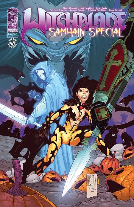 WITCHBLADE SAMHAIN SPECIAL (ONE SHOT) COVER A PAT BOUTIN & ARIF PRIANTO