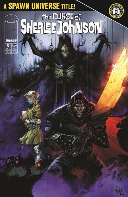 SPAWN THE CURSE OF SHERLEE JOHNSON #8 COVER A JONATHAN GLAPION