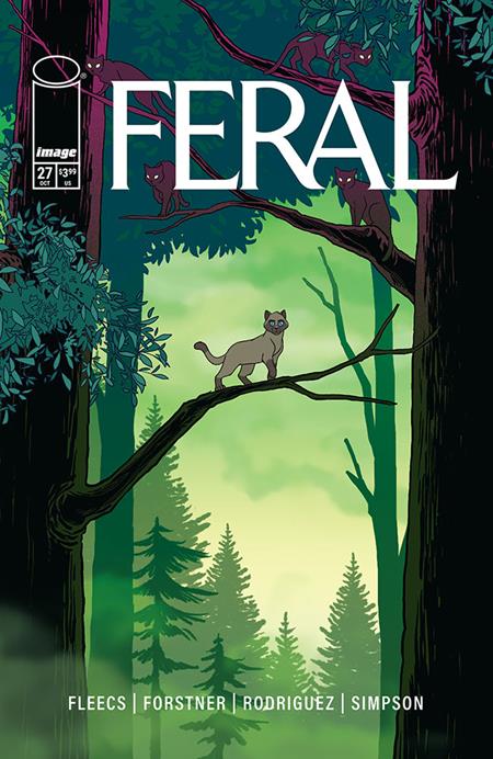 FERAL #27 COVER A TONY FLEECS & TRISH FORSTNER