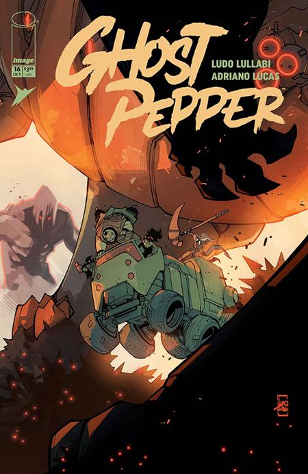 GHOST PEPPER #16 COVER A LUDO LULLABI