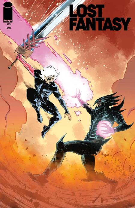 LOST FANTASY #13 COVER A LUCA CASALANGUIDA