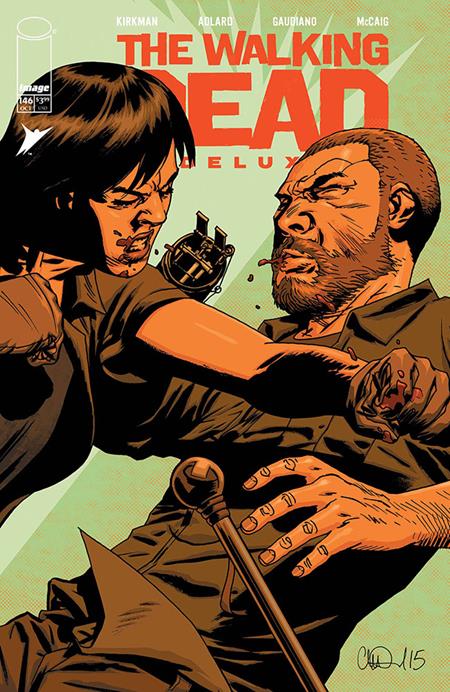 WALKING DEAD DELUXE #146 COVER B CHARLIE ADLARD & DAVE MCCAIG VARIANT (MR)