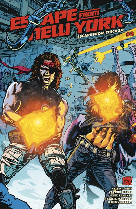 ESCAPE FROM NEW YORK ESCAPE FROM CHICAGO #2 COVER A STEPHEN MOONEY MARK ENGLERT