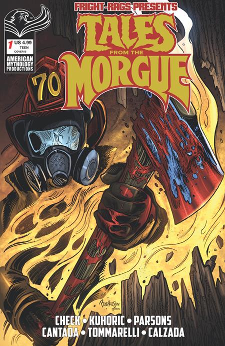 FRIGHT RAGS PRESENTS TALES FROM THE MORGUE #1 (ONE SHOT) COVER B BUZ HASSON VARIANT