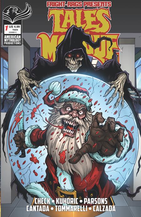 FRIGHT RAGS PRESENTS TALES FROM THE MORGUE #1 (ONE SHOT) COVER C PUIS CALZADA VARIANT