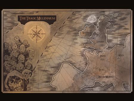 HAWKMOON THE MAD GOD #1 (OF 2) COVER D MAP WRAPAROUND CARDSTOCK VARIANT (MR)