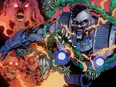 PLANET DEATH #3 (OF 4) COVER D ACKY BRIGHT WRAPAROUND VARIANT