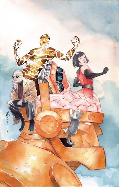 DOOM PATROL #3 COVER C DUSTIN NGUYEN CARD STOCK VARIANT