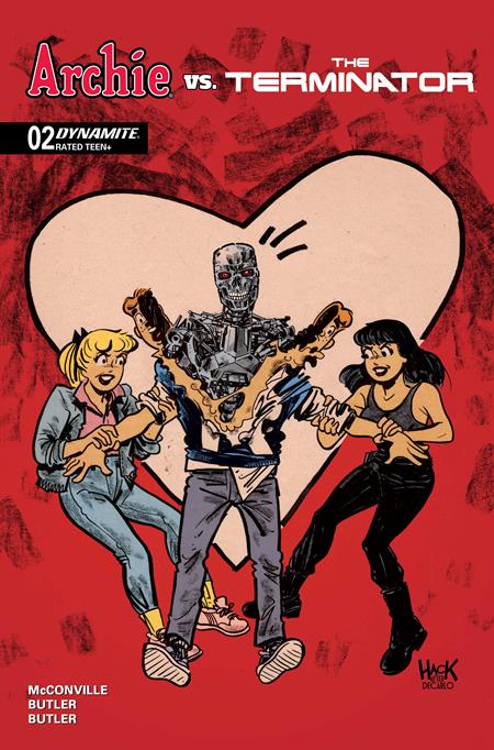 ARCHIE VS THE TERMINATOR #2 COVER C ROBERT HACK VARIANT