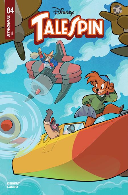 TALESPIN #4 COVER A CARLO LAURO