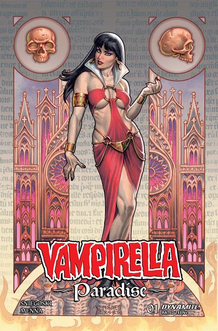 VAMPIRELLA PARADISE #1 COVER B JOSEPH MICHAEL LINSNER VARIANT