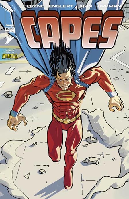 INVINCIBLE UNIVERSE CAPES #13 COVER B CONOR HUGHES VARIANT