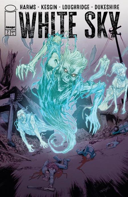 WHITE SKY #7 COVER C CHRISTIAN DIBARI & LEE LOUGHRIDGE VARIANT (MR)