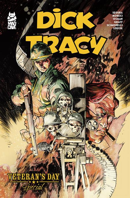 DICK TRACY VETERANS DAY SPECIAL (ONE SHOT) COVER B FRANCESCO SCIMONELLI VARIANT