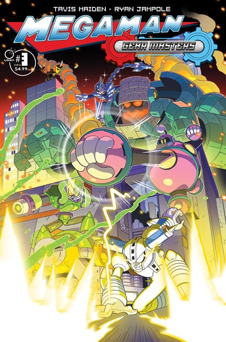 MEGA MAN GEAR MASTERS #3 (OF 5) COVER A RYAN JAMPOLE