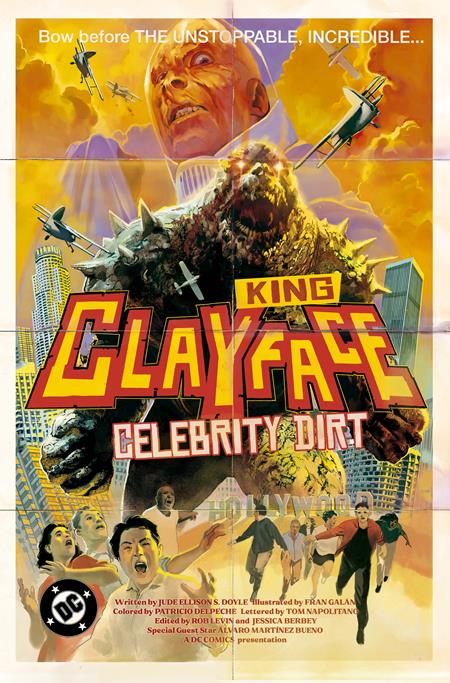 CLAYFACE CELEBRITY DIRT #6 (OF 6) COVER C ALVARO MARTINEZ BUENO CARD STOCK VARIANT