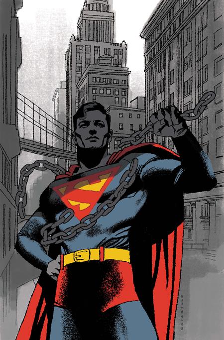 SUPERMAN THE STRANGER #4 (OF 6) COVER C MARK CHIARELLO CARD STOCK VARIANT (MR)