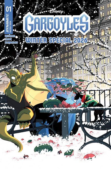 GARGOYLES WINTER SPECIAL 2026 #1 (ONE SHOT) COVER B GEORGE KAMBADAIS VARIANT