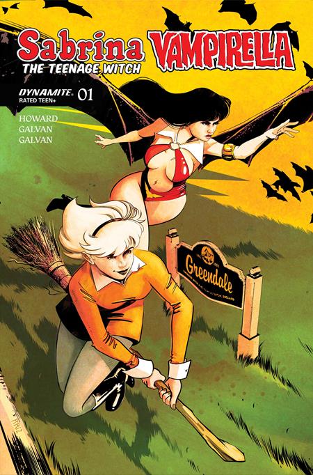SABRINA THE TEENAGE WITCH VAMPIRELLA #1 COVER C SEBASTIAN PIRIZ VARIANT