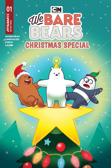 WE BARE BEARS CHRISTMAS SPECIAL #1 (ONE SHOT) COVER A PAULINA GANUCHEAU