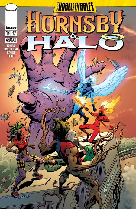 HORNSBY & HALO #18 COVER A PETER SNEJBJERG & JOHN KALISZ