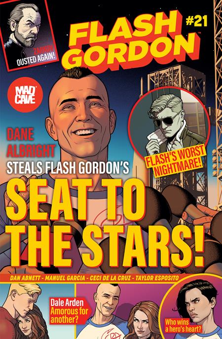 FLASH GORDON #21 COVER B JAMIE MCKELVIE VARIANT