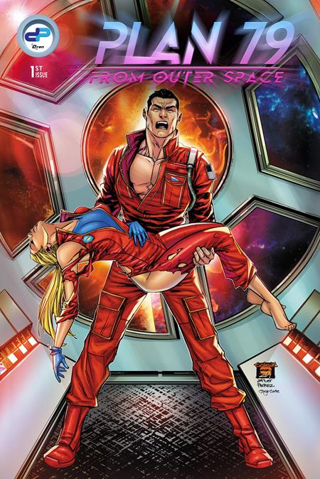 PLAN 79 FROM OUTER SPACE #1 (OF 3) COVER C TALENT CALDWELL VARIANT