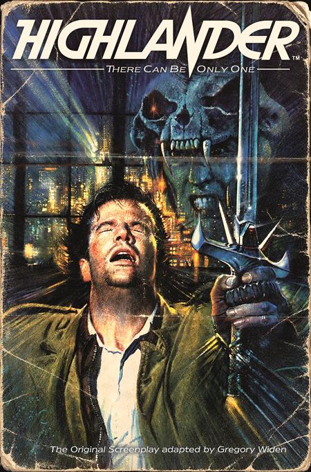 HIGHLANDER THE ORIGINAL SCREENPLAY #1 (OF 4) COVER E ORIGINAL POSTER BRIAN BYSOUTH VARIANT