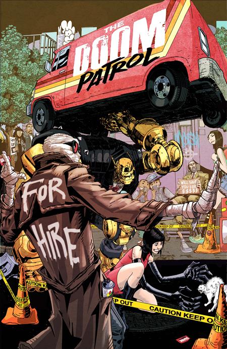 DOOM PATROL #05 COVER D DAMION SCOTT CARD STOCK VARIANT