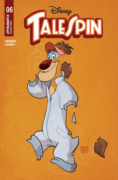 TALESPIN #6 COVER C CARLO LAURO COLOR BLEED VARIANT