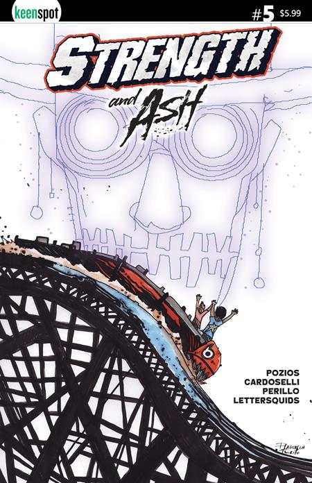 STRENGTH & ASH #5 COEVR C STEFANO CARDOSELLI FRANCESCA PERILLO ROLLERCOASTER BABY VARIANT
