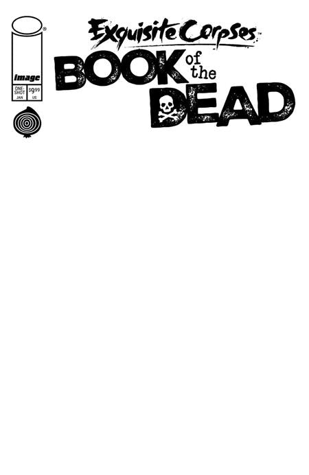 EXQUISITE CORPSES BOOK OF THE DEAD #1 (ONE-SHOT) COVER D BLANK SKETCH VARIANT (MR)