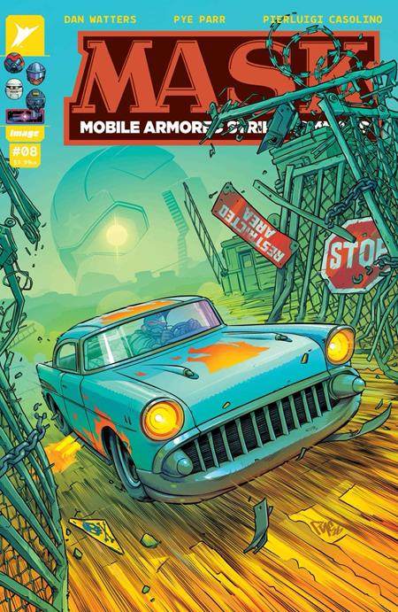 MASK #8 COVER A PYE PARR