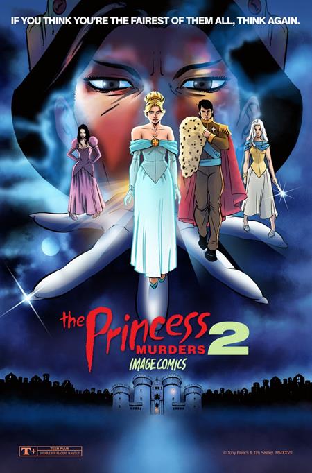 PRINCESS MURDERS #2 COVER C TIM SEELEY & ALLEN PASSALAQUA NIGHTMARE ON ELM STREET 3 HORROR HOMAGE VARIANT
