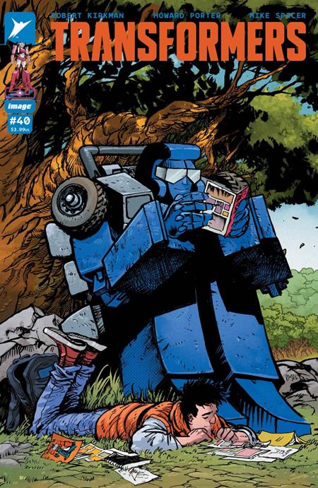 TRANSFORMERS #40 COVER B DANIEL WARREN JOHNSON & MIKE SPICER VARIANT