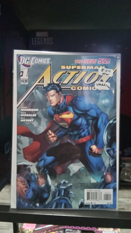 Action Comics (New 52) #01 Variant Cover