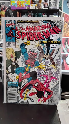 Amazing Spider-Man Vol. 1 #340 Newsstand Edition