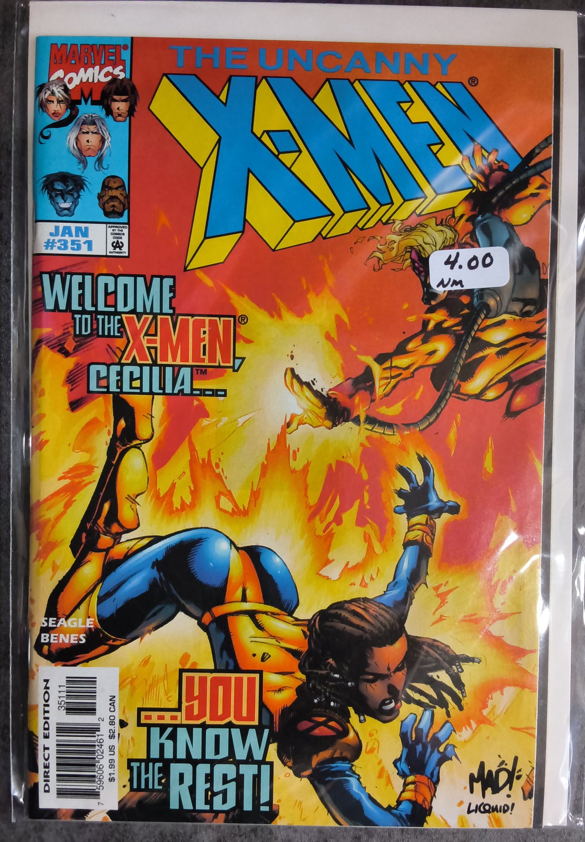 Uncanny X-Men Vol 1 #351