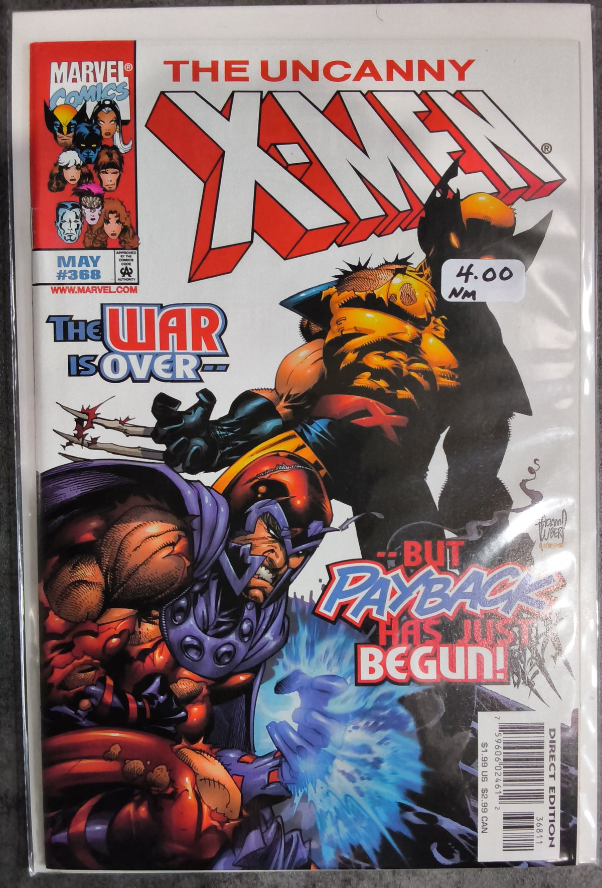 Uncanny X-Men Vol 1 #368