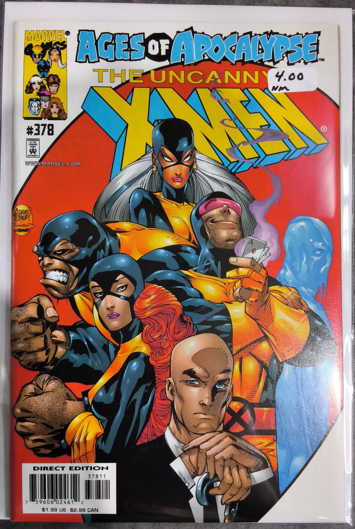 Uncanny X-Men Vol 1 #378