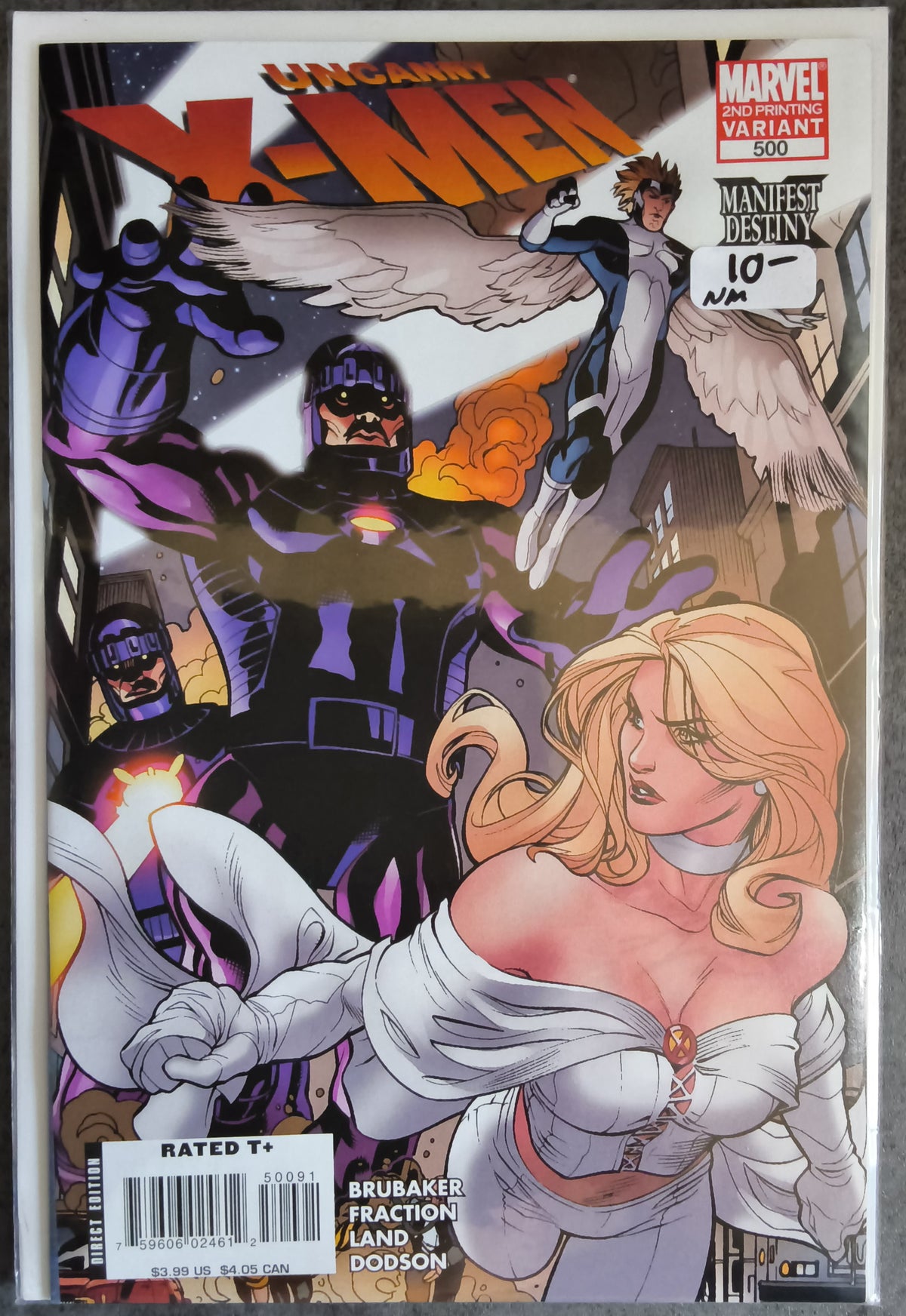 Uncanny X-Men Vol 1 #500 2nd Print Terry Dodson Variant Cover